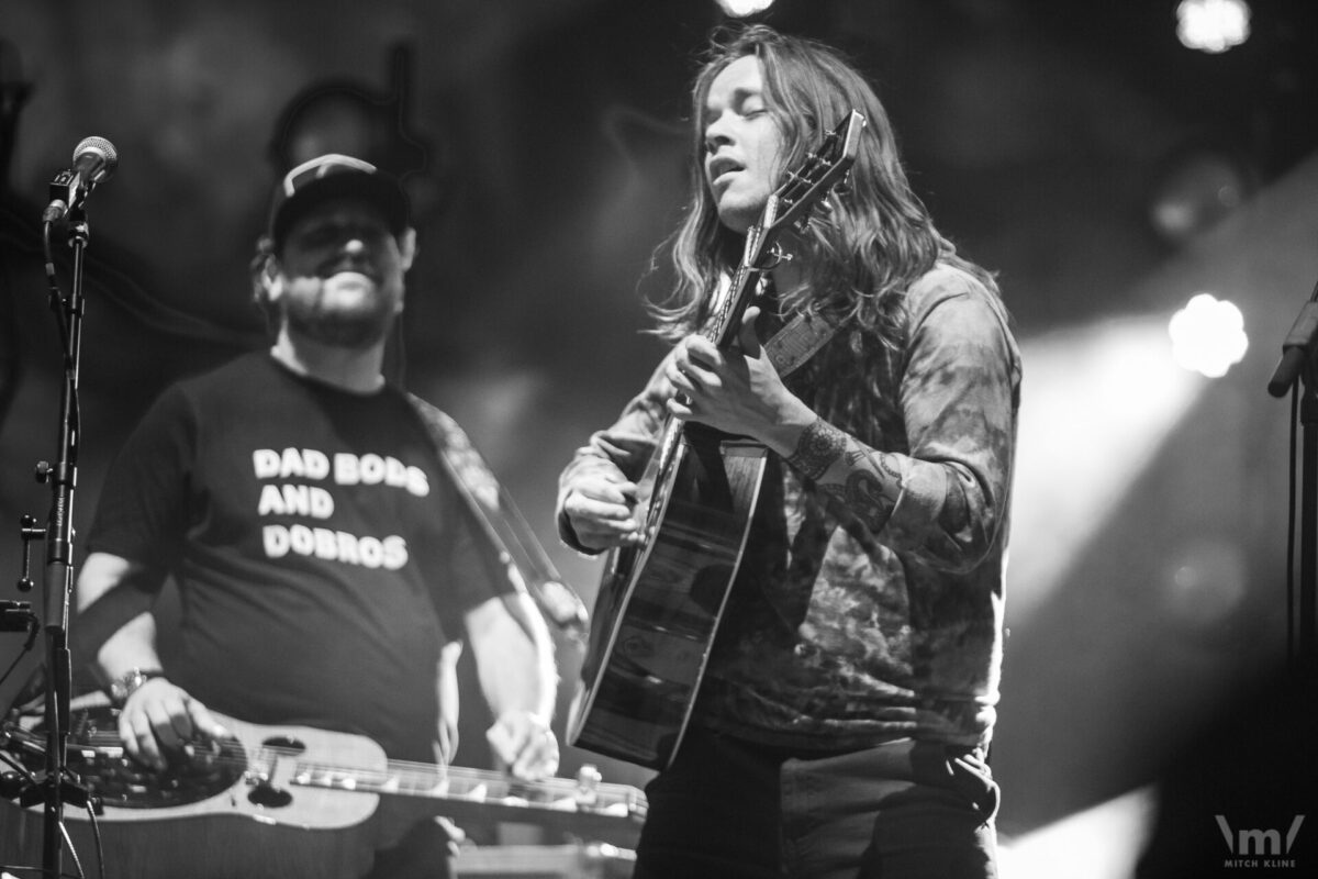 Greensky Bluegrass, Sept 15, 2019, Red Rocks Amphitheatre, Morrison, CO. Photo by Mitch Kline.