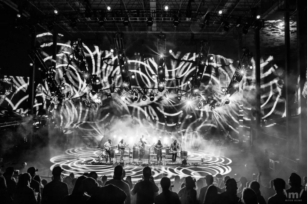 Greensky Bluegrass, Sept 15, 2019, Red Rocks Amphitheatre, Morrison, CO. Photo by Mitch Kline.