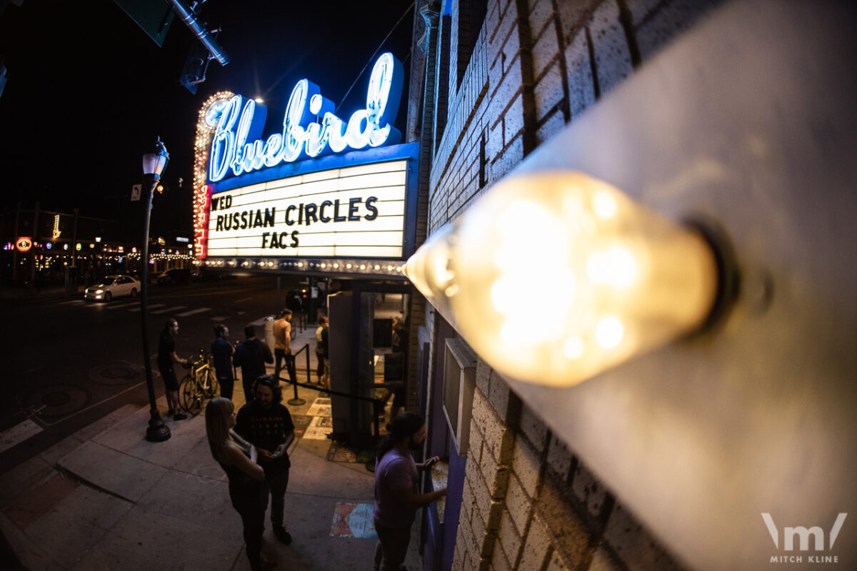 Russian Circles, Sept 25, 2019, Bluebird Theater, Denver, CO. Photo by Mitch Kline.