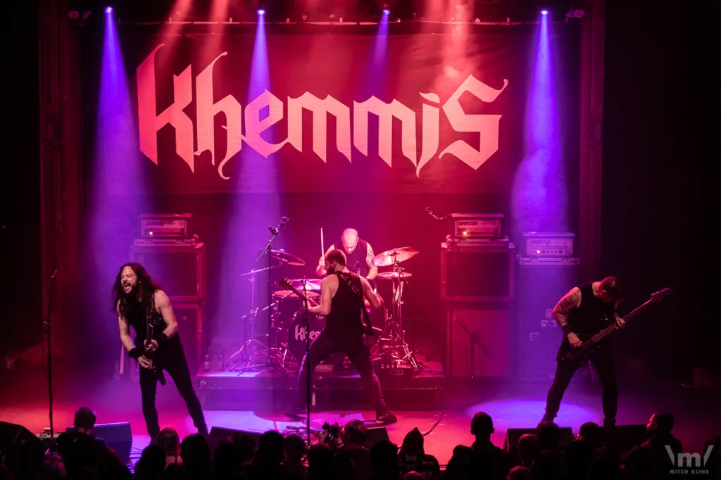 Khemmis, Dec 14, 2019, Bluebird Theater, Denver, CO. Photo by Mitch Kline.