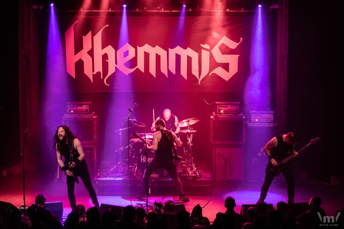 Khemmis, Dec 14, 2019, Bluebird Theater, Denver, CO. Photo by Mitch Kline.