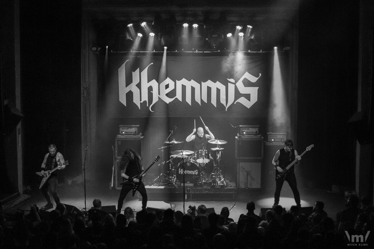 Khemmis, Dec 14, 2019, Bluebird Theater, Denver, CO. Photo by Mitch Kline.