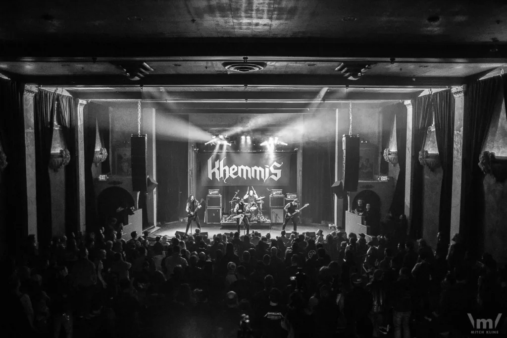 Khemmis, Dec 14, 2019, Bluebird Theater, Denver, CO. Photo by Mitch Kline.