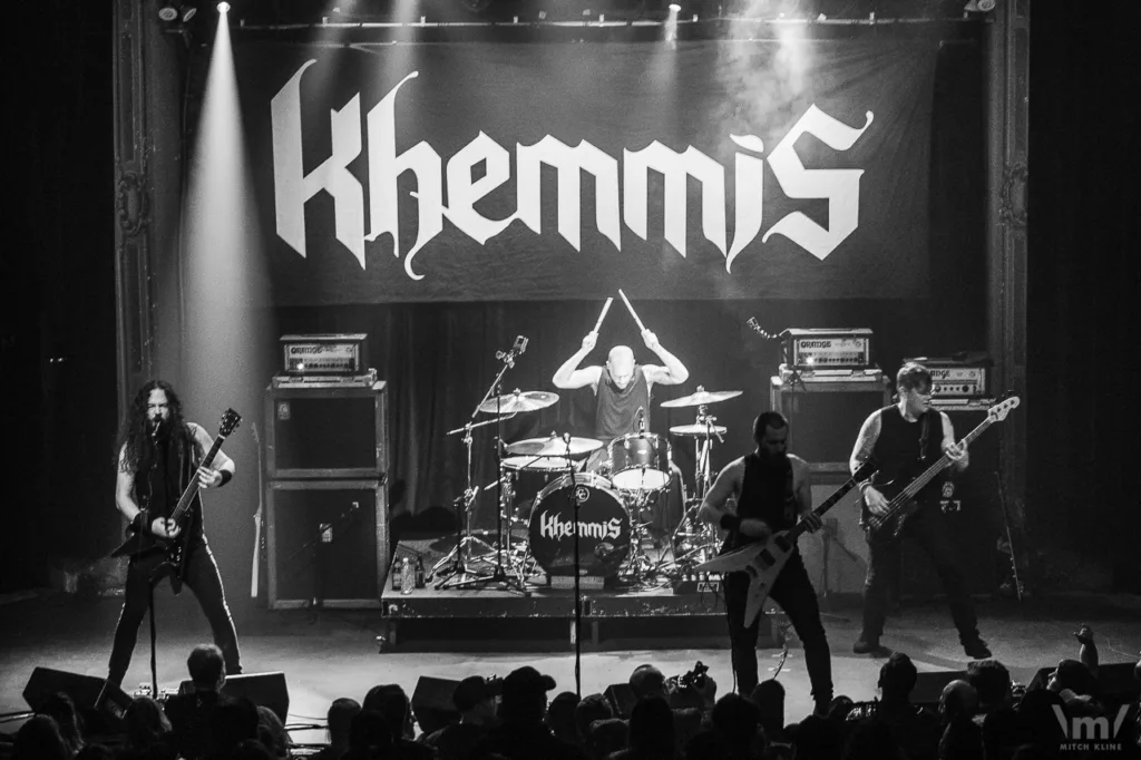 Khemmis, Dec 14, 2019, Bluebird Theater, Denver, CO. Photo by Mitch Kline.