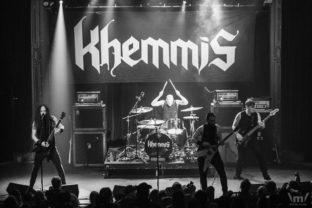 Khemmis, Dec 14, 2019, Bluebird Theater, Denver, CO. Photo by Mitch Kline.