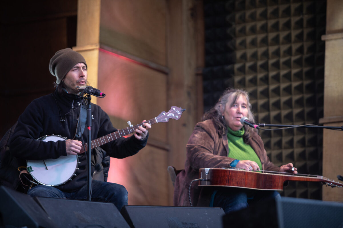 Yonder Mountain String Band, Apr 17, 2021, Planet Bluegrass, Lyons, CO. Photo by Mitch Kline