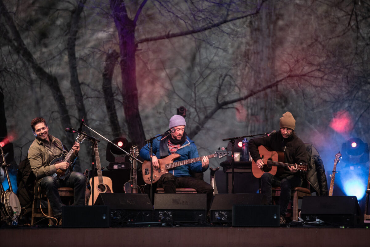 Yonder Mountain String Band, Apr 17, 2021, Planet Bluegrass, Lyons, CO. Photo by Mitch Kline