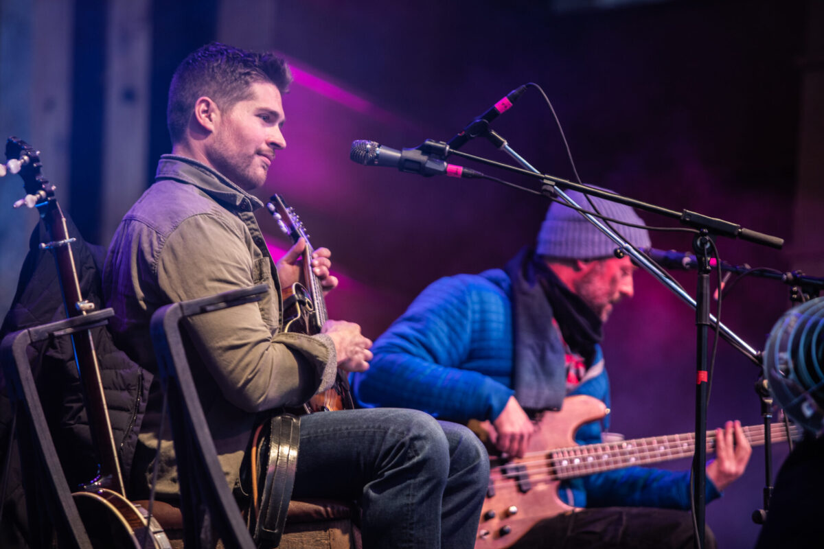 Yonder Mountain String Band, Apr 17, 2021, Planet Bluegrass, Lyons, CO. Photo by Mitch Kline