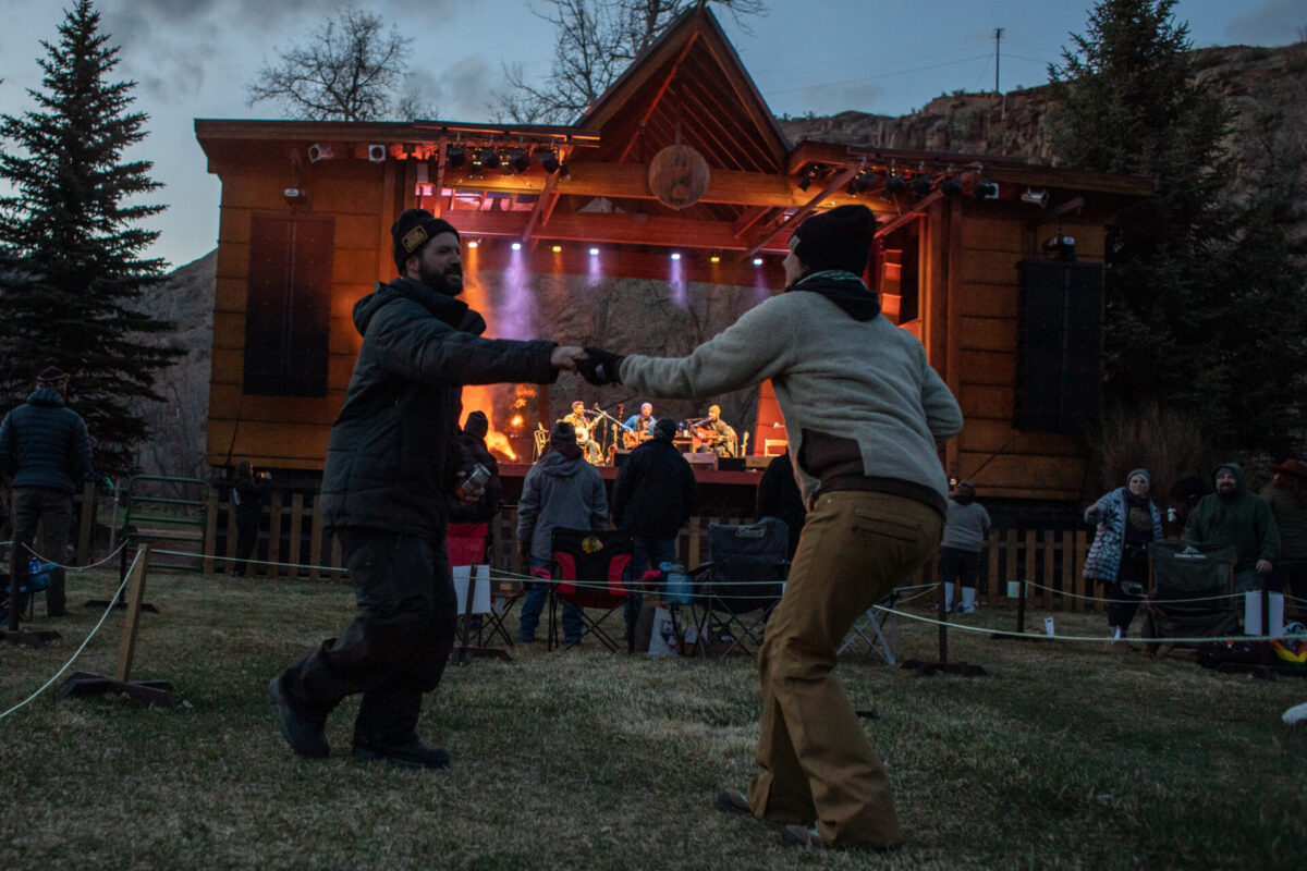 Yonder Mountain String Band, Apr 17, 2021, Planet Bluegrass, Lyons, CO. Photo by Mitch Kline