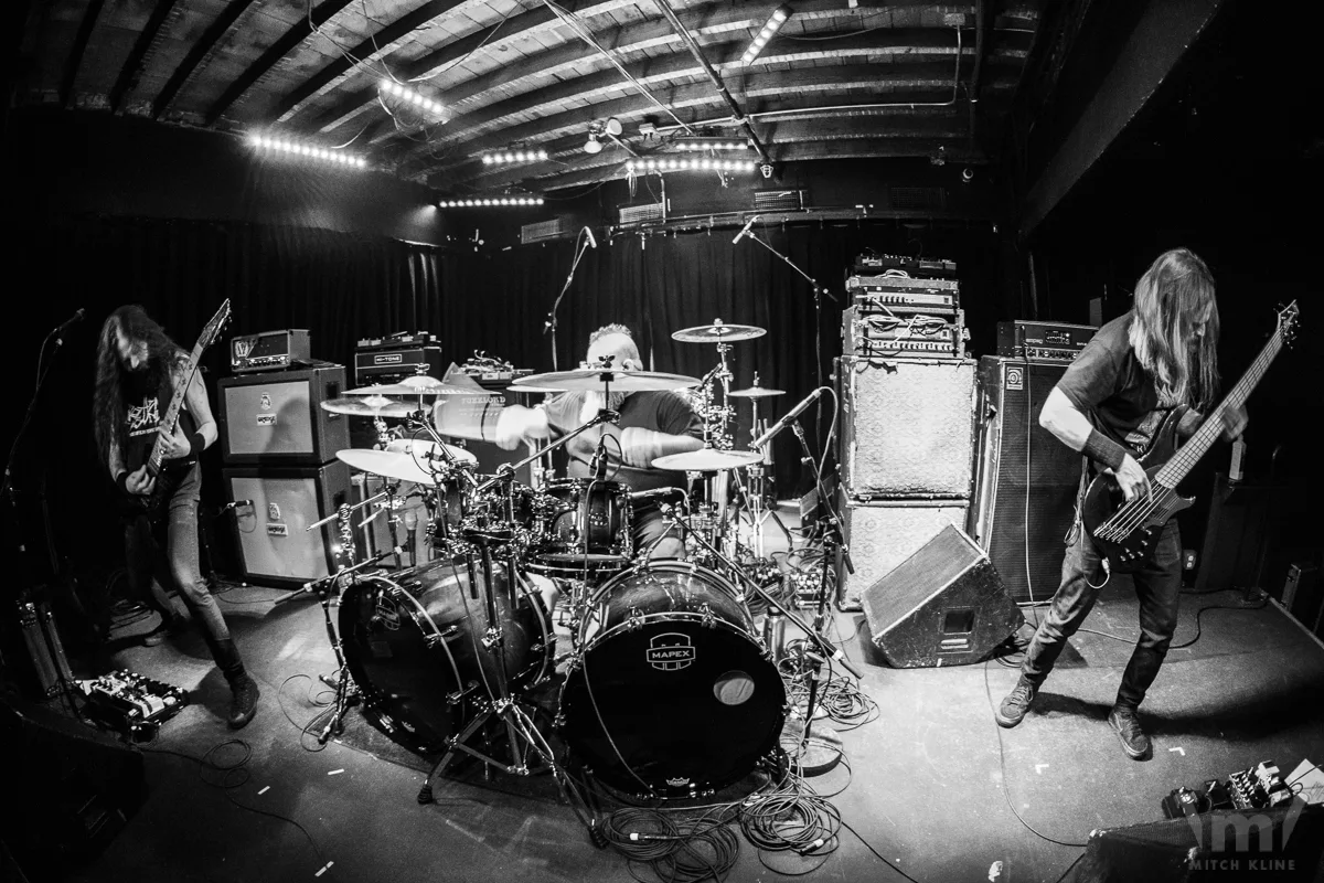 Glacial Tomb, March 24, 2022, Marquis Theater, Denver, CO. Photo by Mitch Kline.