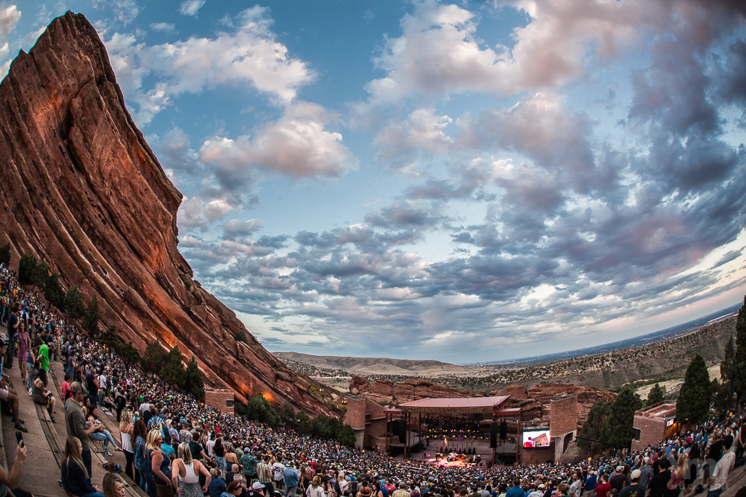 Turkuaz, Sept 23, 2018, Red Rocks Amphitheatre, Morrison, CO. Photo by Mitch Kline.