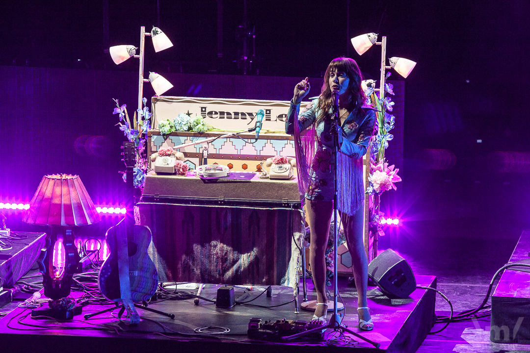 Jenny Lewis, Sept 24, 2018, Red Rocks Amphitheatre, Morrison, CO. Photo by Mitch Kline.