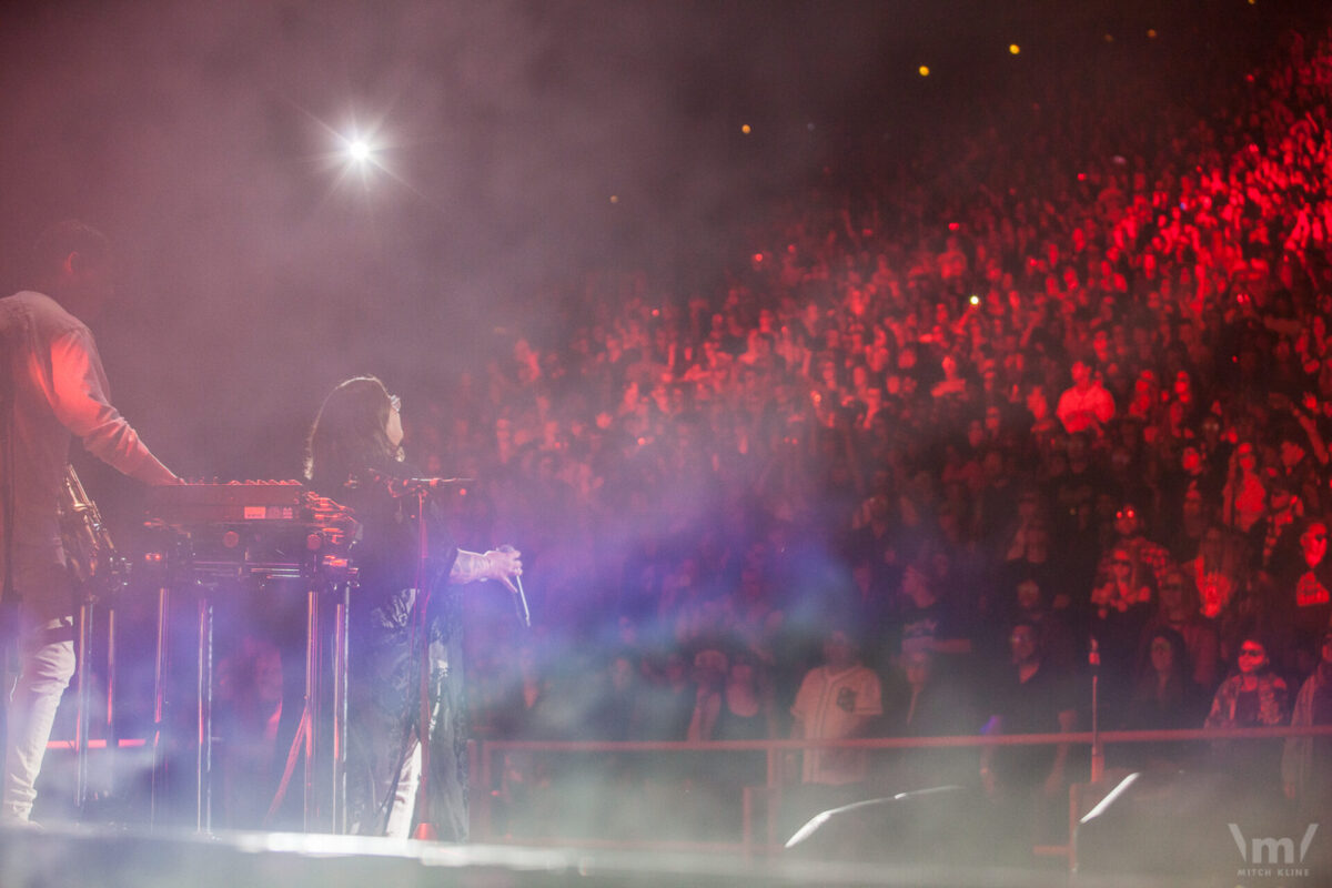 Big Gigantic, Sept 29, 2018, Red Rocks Amphitheatre, Morrison, CO. Photo by Mitch Kline.