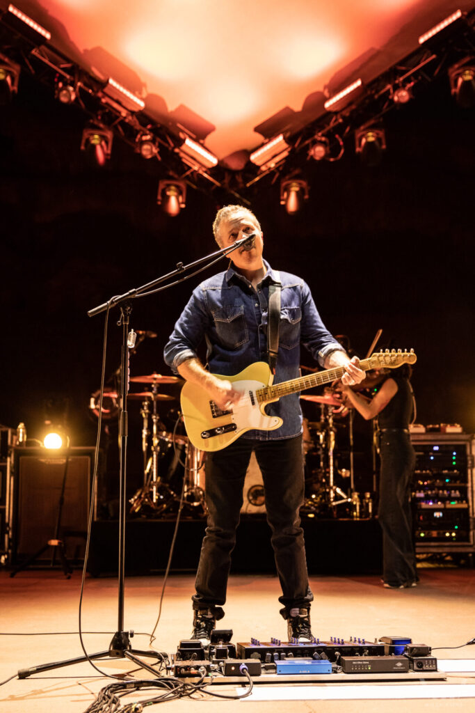 Jason Isbell & The 400 Unit, May 03, 2023, Red Rocks Amphitheatre, Morrison, CO. Photo by Mitch Kline.