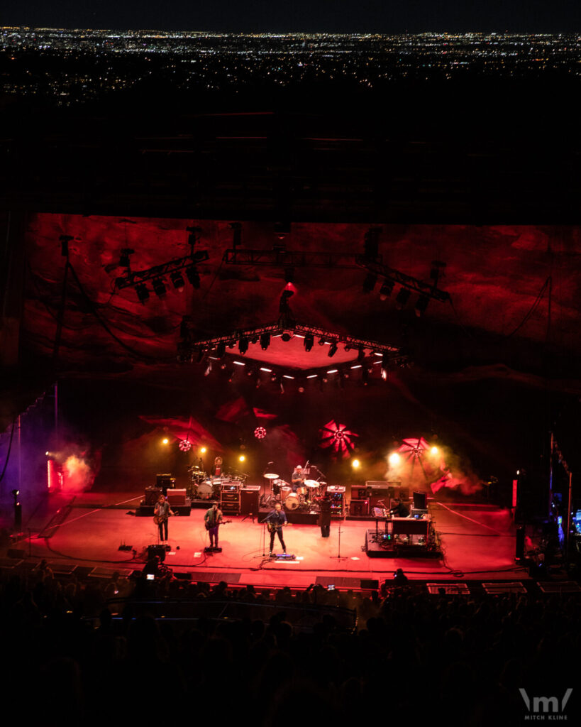 Jason Isbell & The 400 Unit, May 03, 2023, Red Rocks Amphitheatre, Morrison, CO. Photo by Mitch Kline.