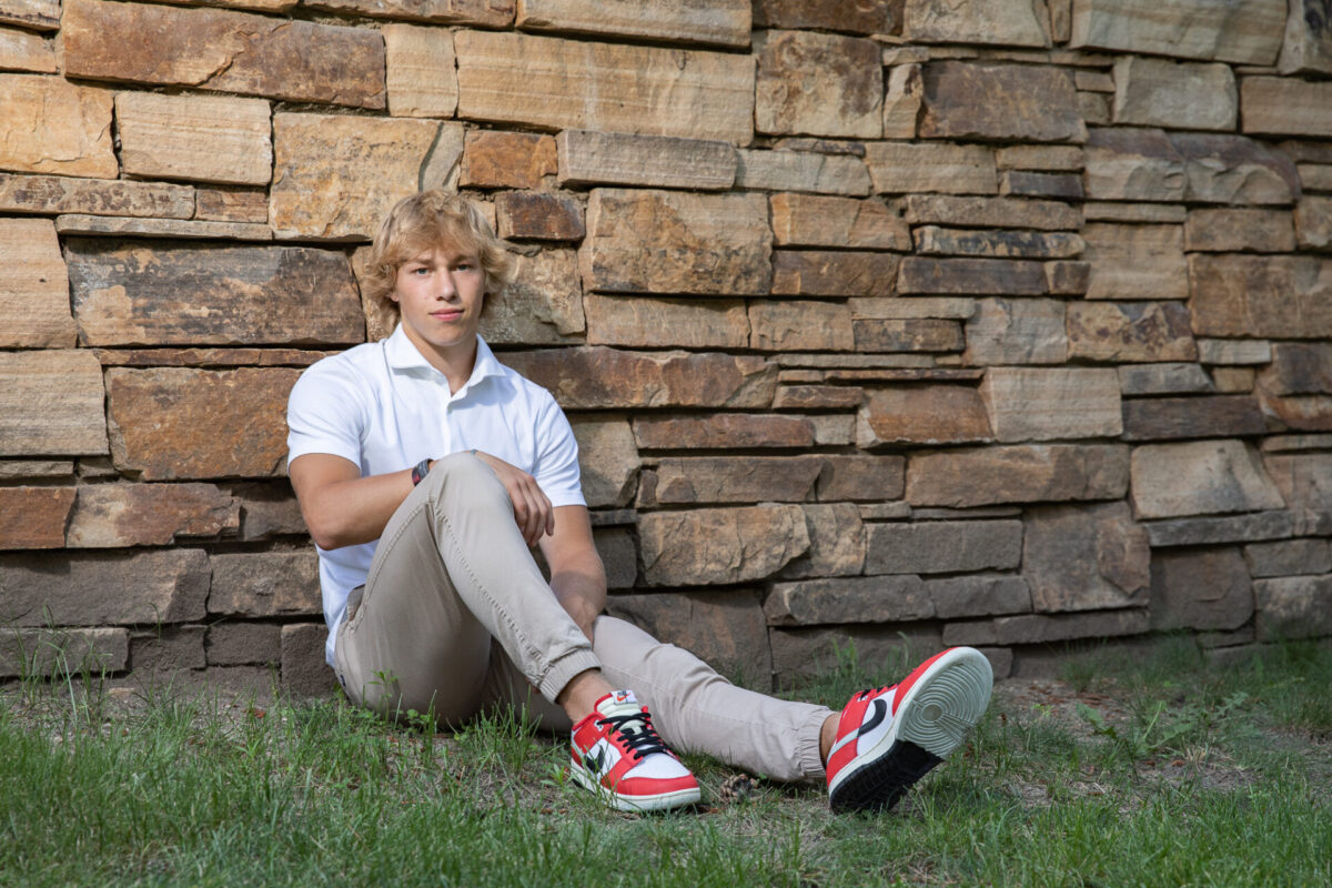 Issac Wiebelhaus senior portraits, July 09, 2023, Castle Rock, CO. Copyright 2023 Mitch Kline, mitchkline.com.