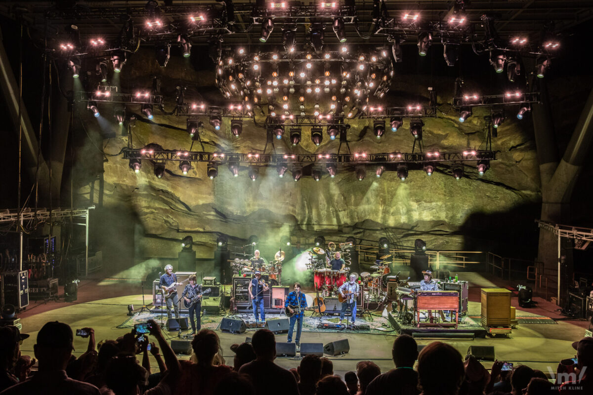 The String Cheese Incident with John Fogerty, July 14, 2023, Red Rocks Amphitheatre, Morrison, CO. Copyright 2023 Mitch Kline.