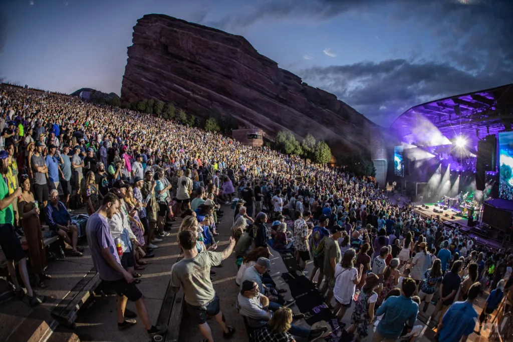 The String Cheese Incident with John Fogerty, July 14, 2023, Red Rocks Amphitheatre, Morrison, CO. Copyright 2023 Mitch Kline.
