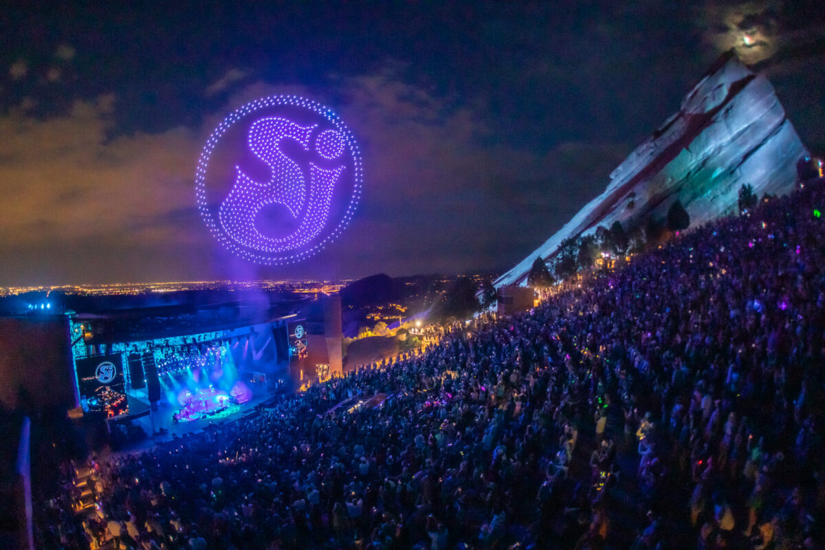 The String Cheese Incident, July 14, 2024, Red Rocks Amphitheatre, Morrison, CO. Photo by Mitch Kline.