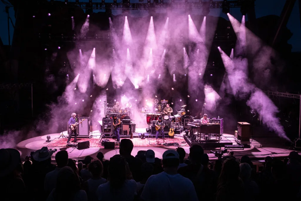 The String Cheese Incident, July 19, 2025, Red Rocks Amphitheatre, Morrison, CO. Photo by Mitch Kline.