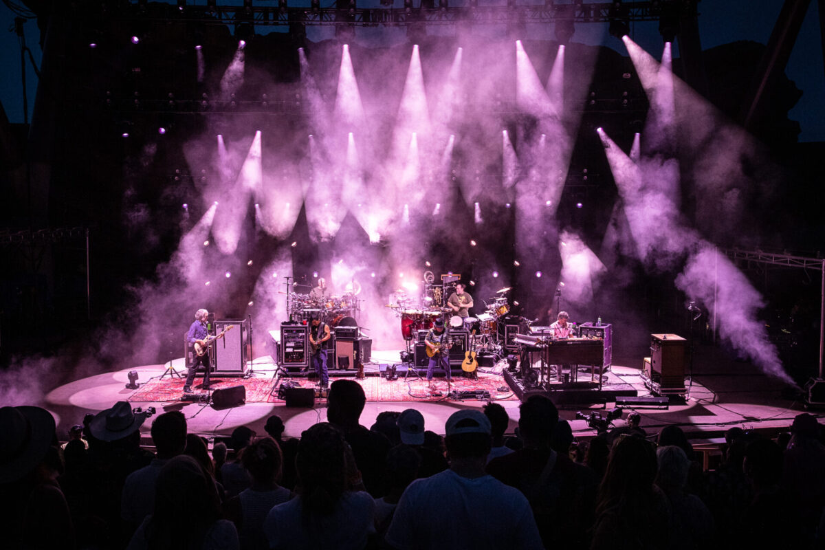 The String Cheese Incident, July 19, 2025, Red Rocks Amphitheatre, Morrison, CO. Photo by Mitch Kline.