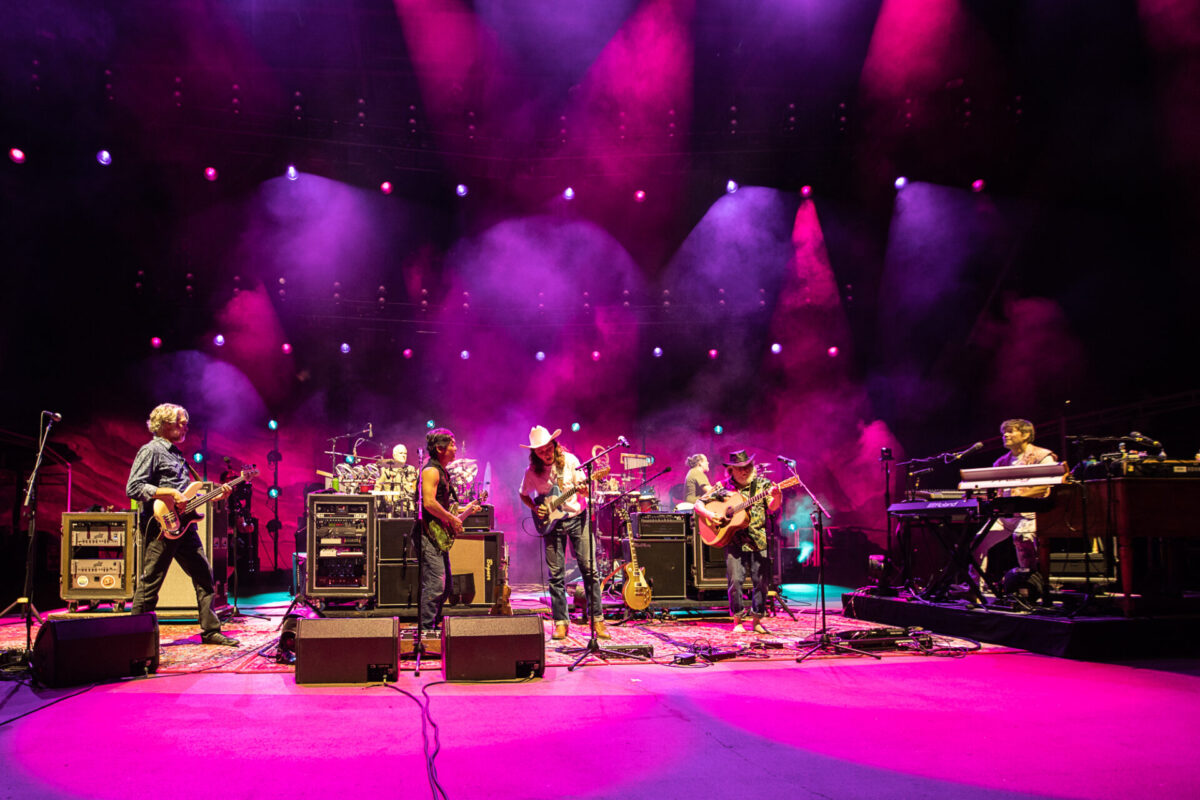 The String Cheese Incident, July 19, 2025, Red Rocks Amphitheatre, Morrison, CO. Photo by Mitch Kline.
