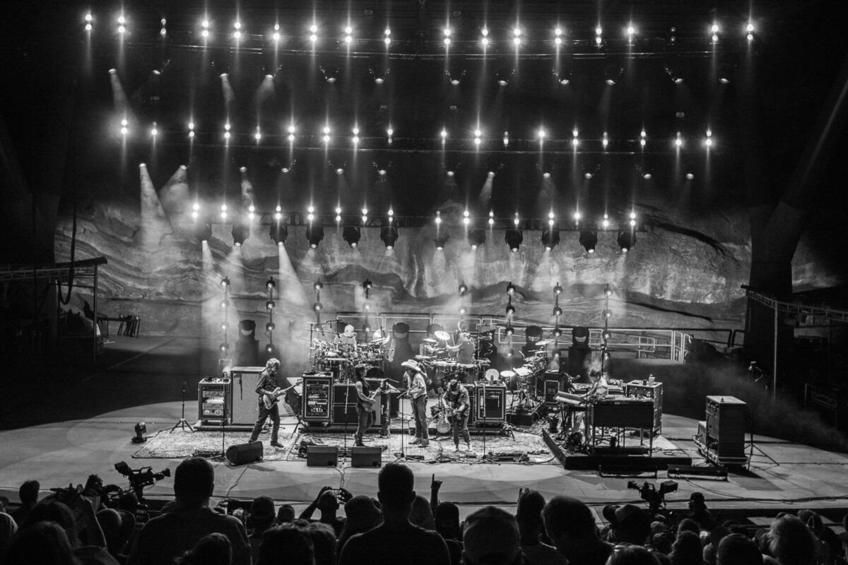 The String Cheese Incident, July 19, 2025, Red Rocks Amphitheatre, Morrison, CO. Photo by Mitch Kline.