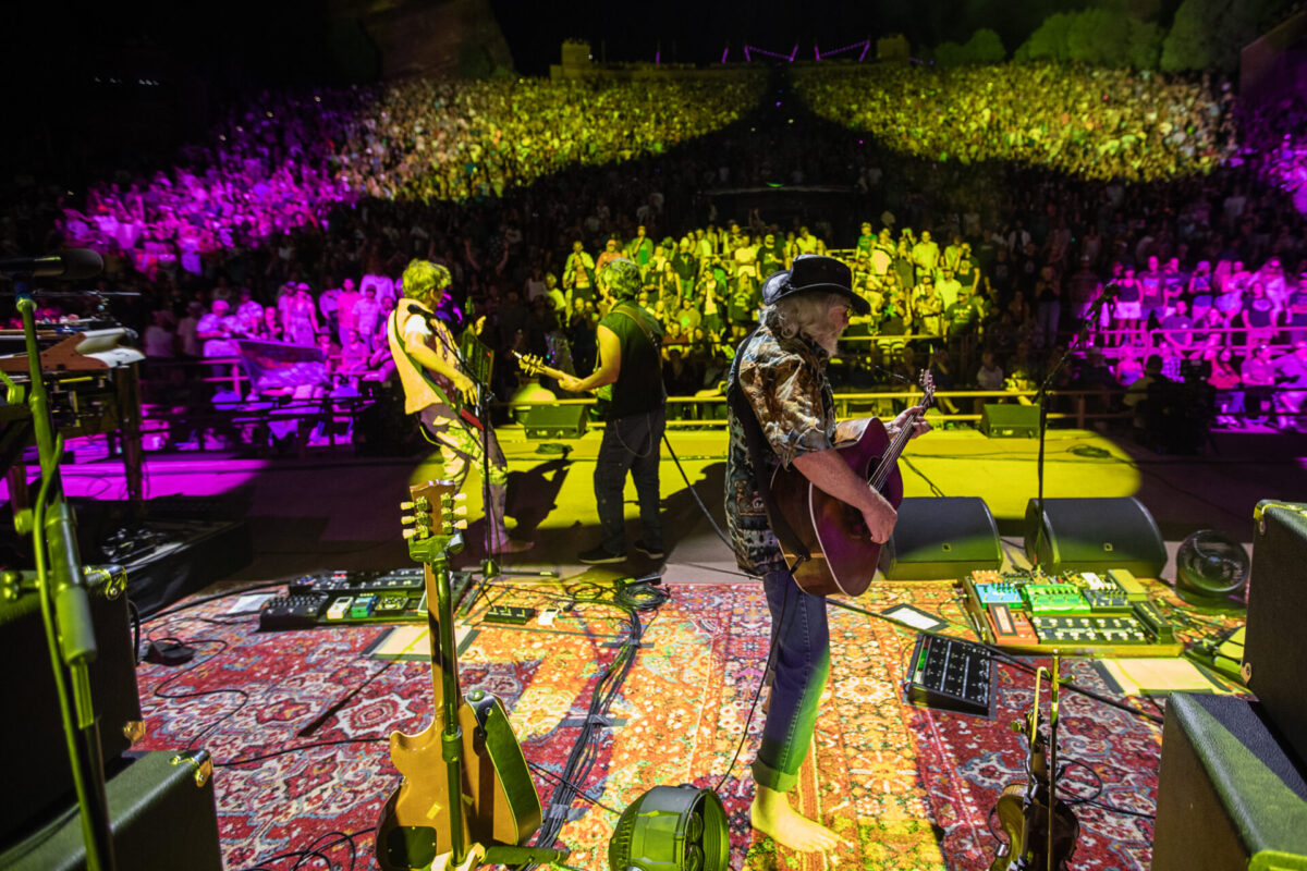 The String Cheese Incident, July 19, 2025, Red Rocks Amphitheatre, Morrison, CO. Photo by Mitch Kline.
