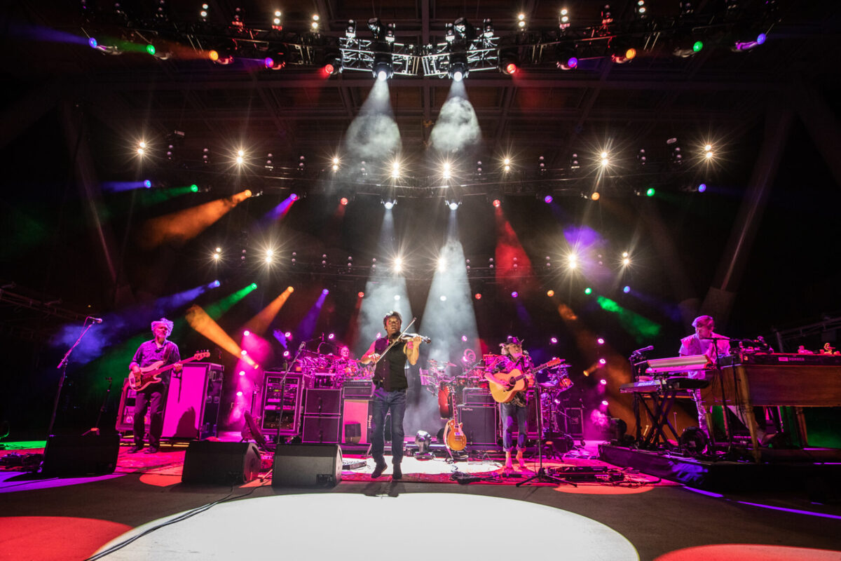 The String Cheese Incident, July 19, 2025, Red Rocks Amphitheatre, Morrison, CO. Photo by Mitch Kline.