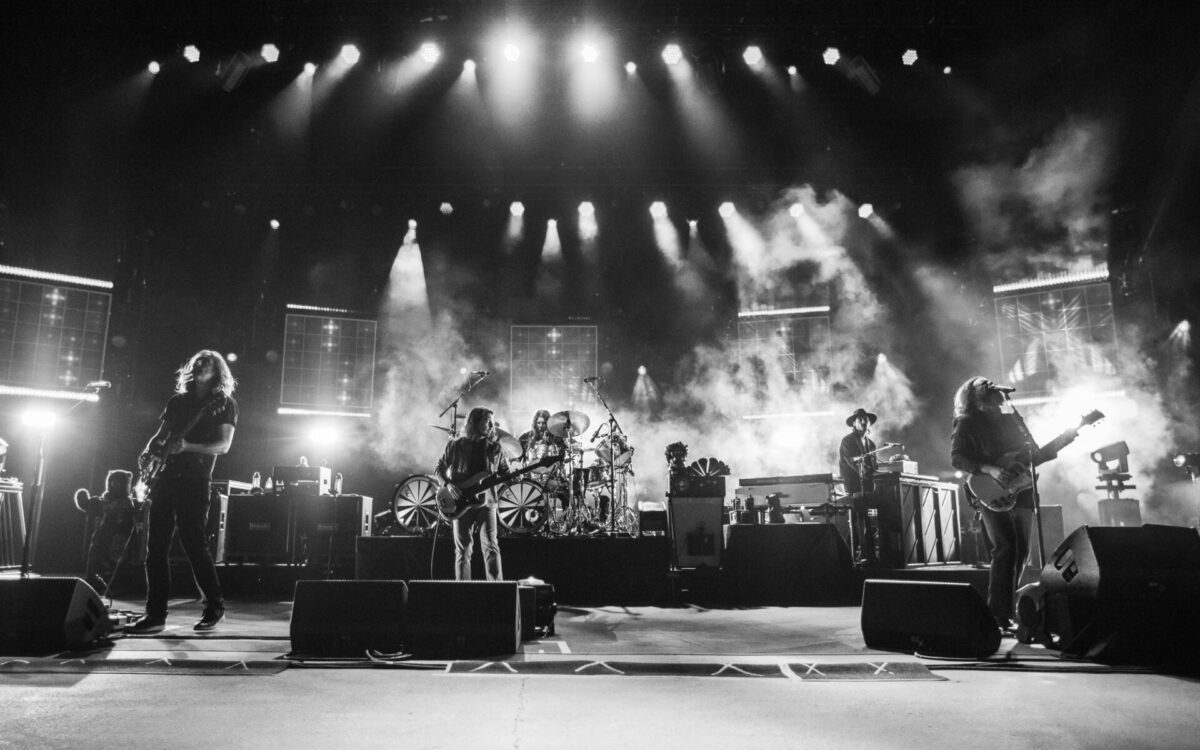 My Morning Jacket, Aug 16, 2025, Red Rocks Amphitheatre, Morrison, CO. Photo by Mitch Kline.