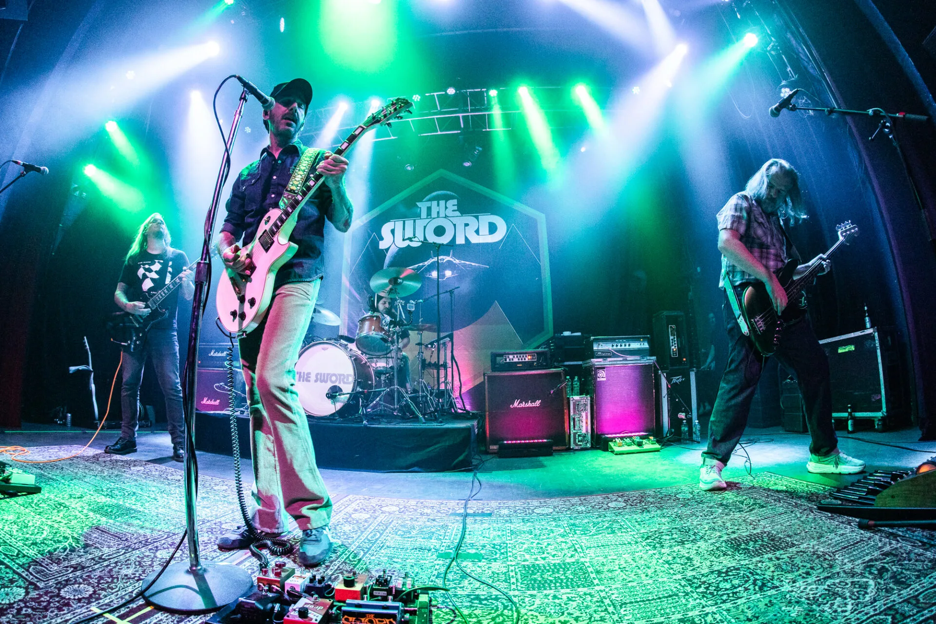 The Sword, Aug 19, 2025, Gothic Theatre, Englewood, CO. Photo by Mitch Kline.
