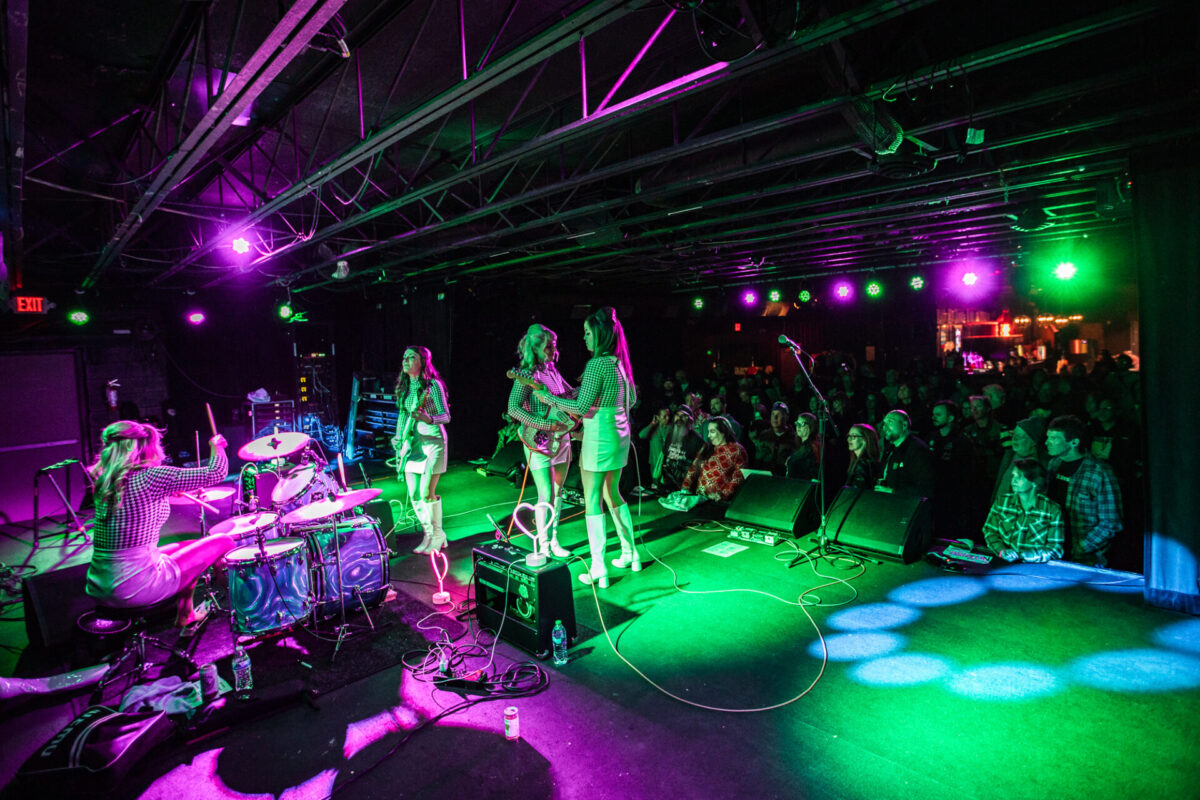 The Surfrajettes, Nov 24, 2025, The Black Sheep, Colorado Springs, CO. Photo by Mitch Kline.