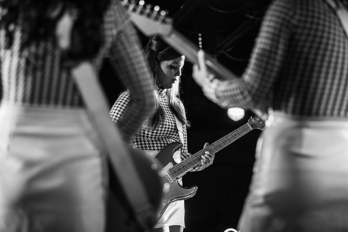 Nicole Damoff, The Surfrajettes, Nov 24, 2025, The Black Sheep, Colorado Springs, CO. Photo by Mitch Kline.