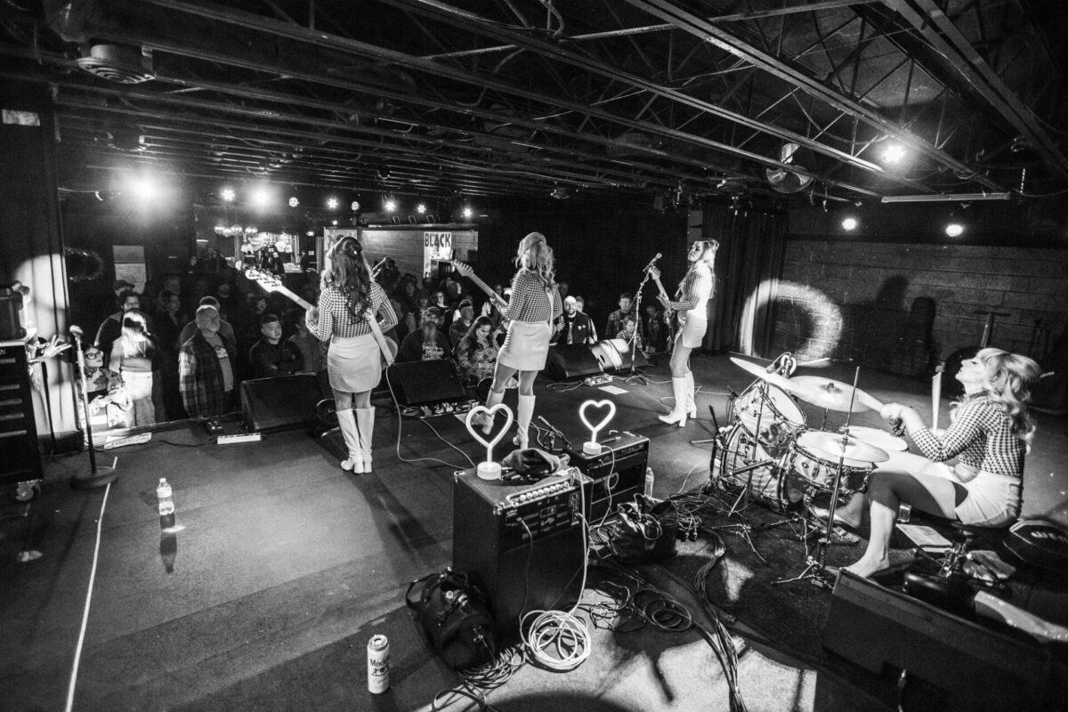 The Surfrajettes, Nov 24, 2025, The Black Sheep, Colorado Springs, CO. Photo by Mitch Kline.