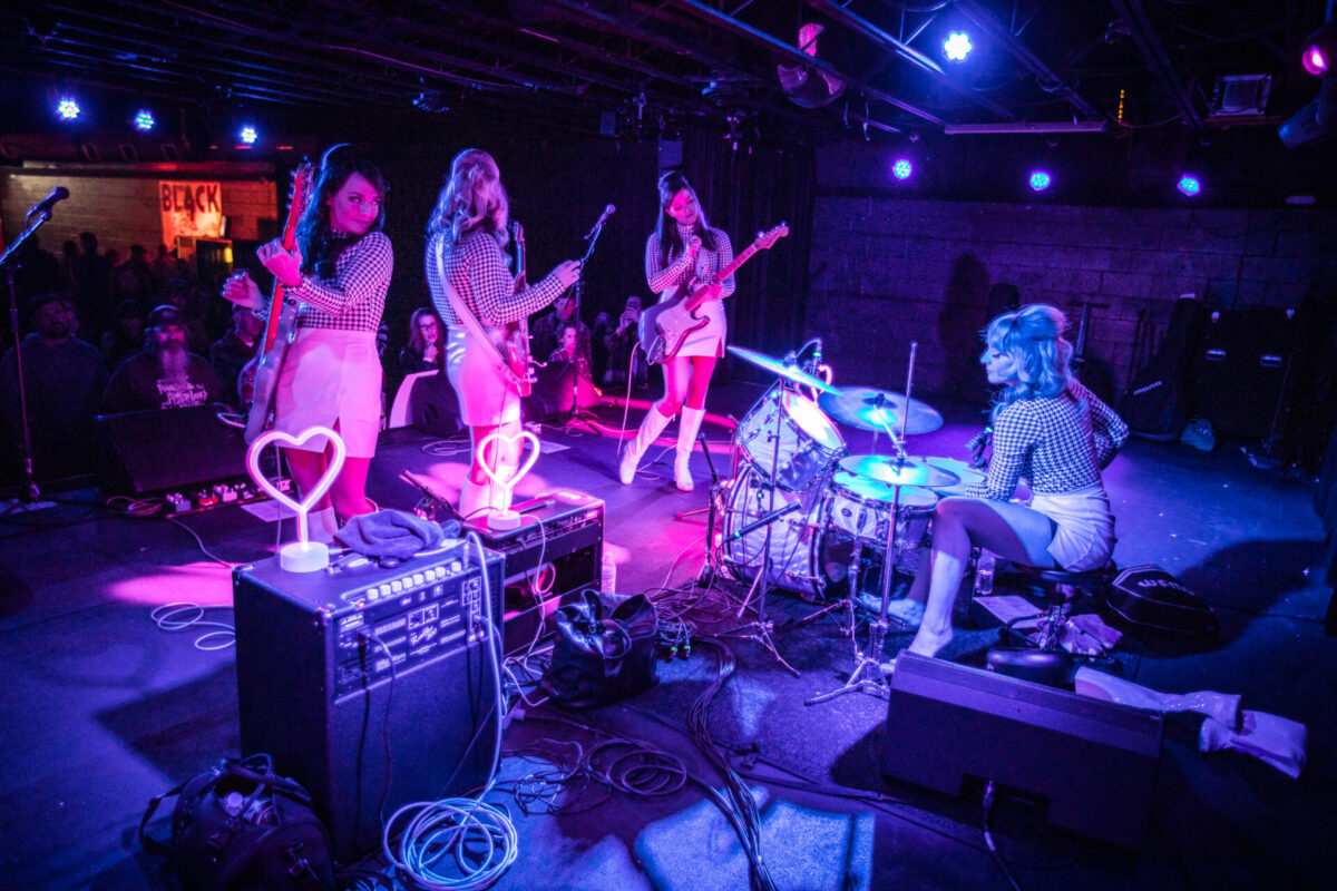 The Surfrajettes, Nov 24, 2025, The Black Sheep, Colorado Springs, CO. Photo by Mitch Kline.
