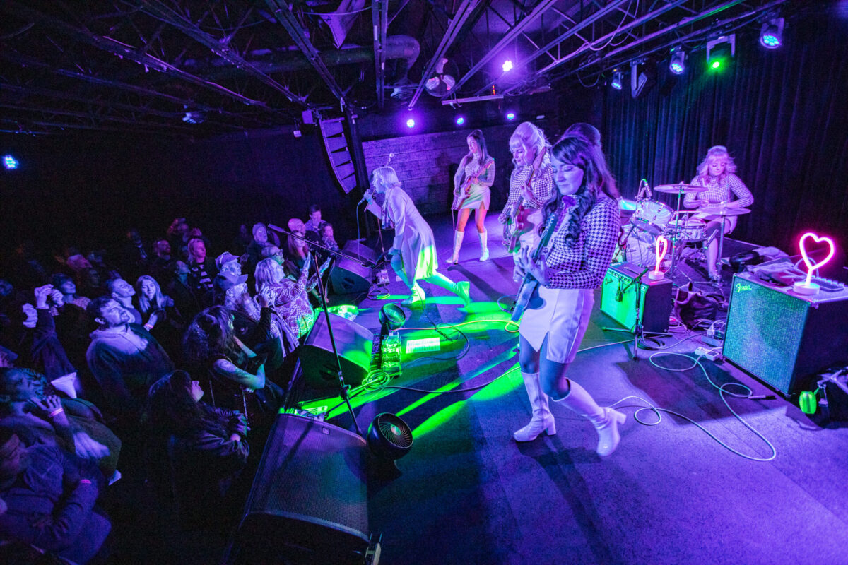 The Surfrajettes, Nov 24, 2025, The Black Sheep, Colorado Springs, CO. Photo by Mitch Kline.