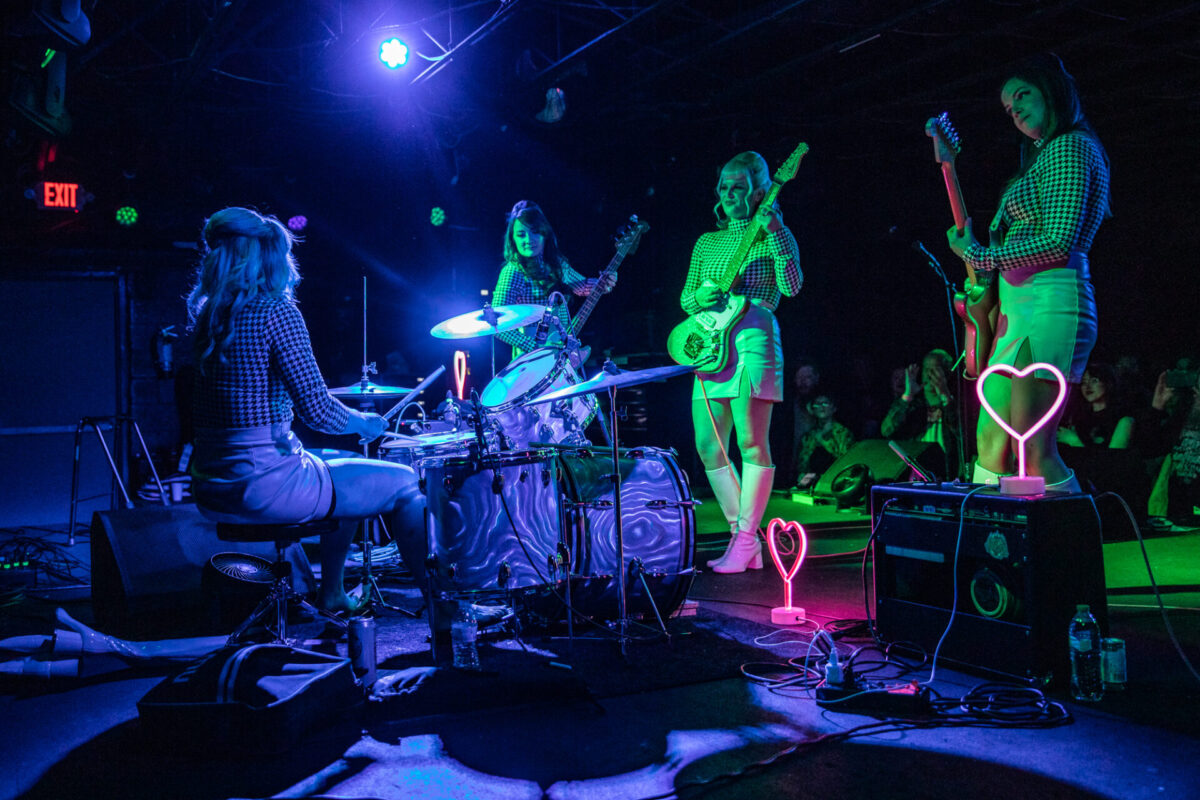 The Surfrajettes, Nov 24, 2025, The Black Sheep, Colorado Springs, CO. Photo by Mitch Kline.