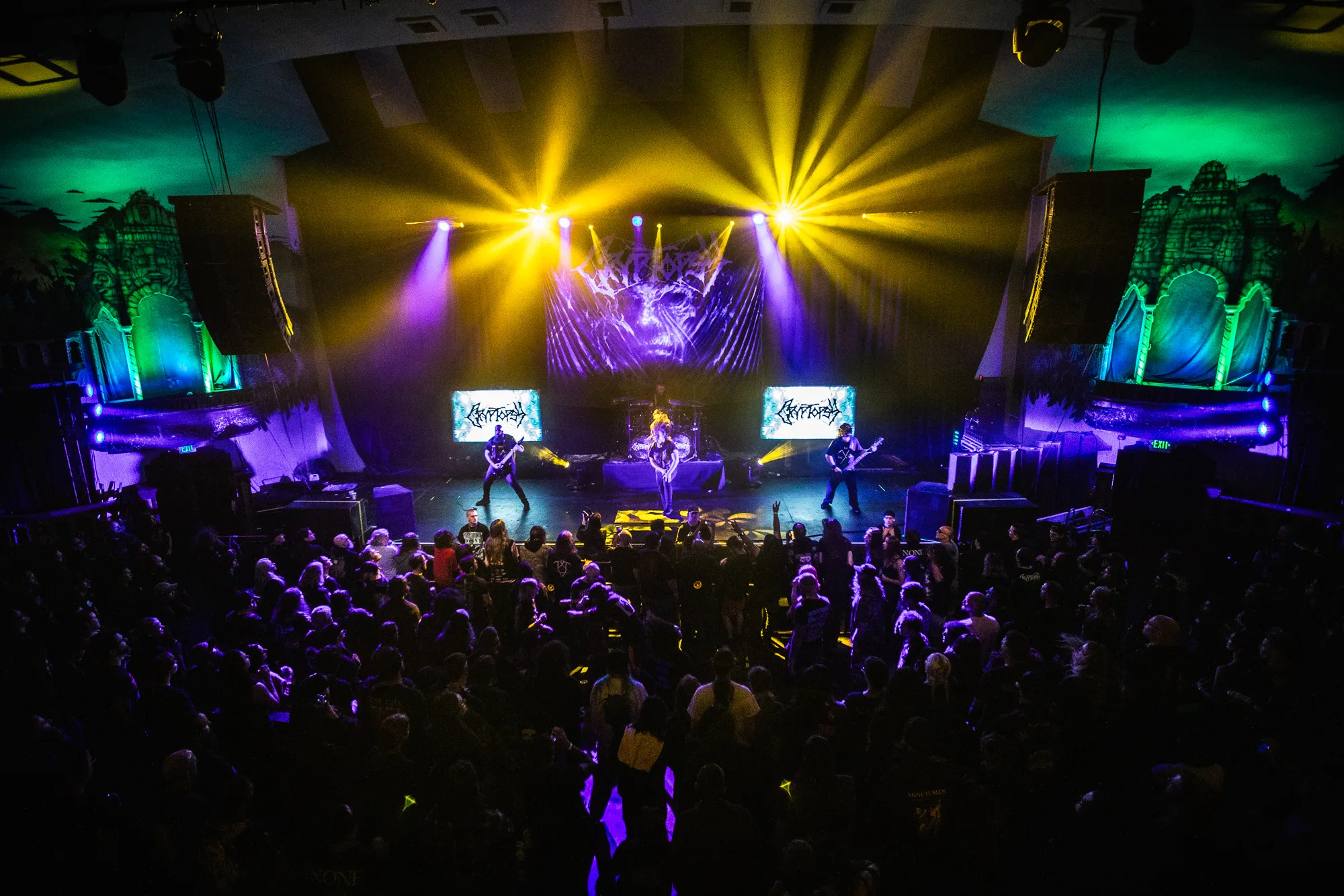 Cryptopsy, May 20, 2026, Oriental Theater, Denver, CO. Photo by Mitch Kline.