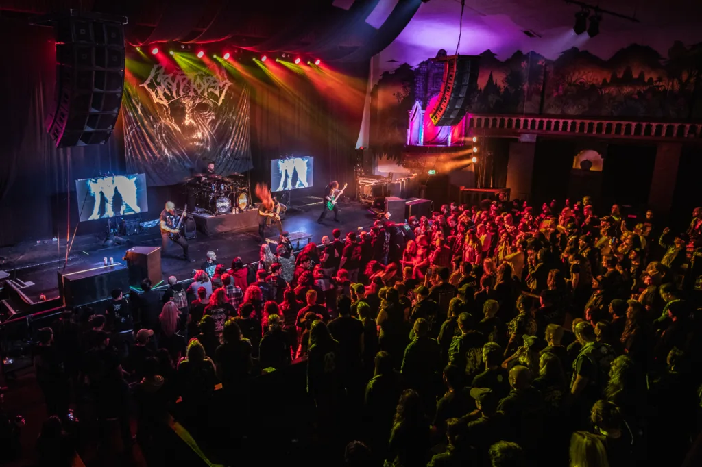 Cryptopsy, May 20, 2026, Oriental Theater, Denver, CO. Photo by Mitch Kline.