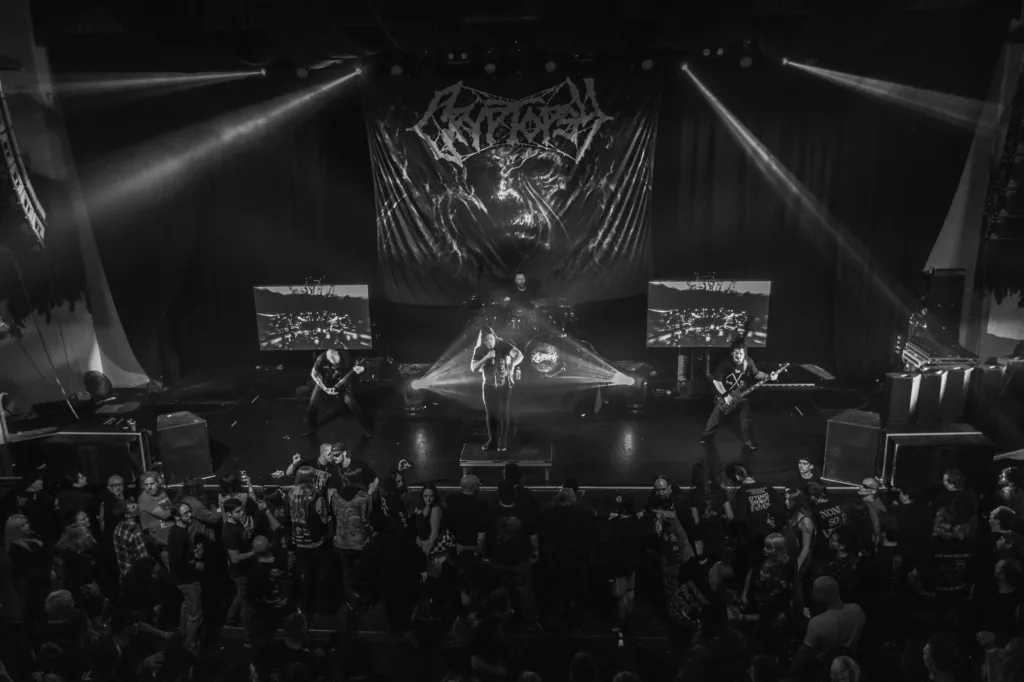 Cryptopsy, May 20, 2026, Oriental Theater, Denver, CO. Photo by Mitch Kline.