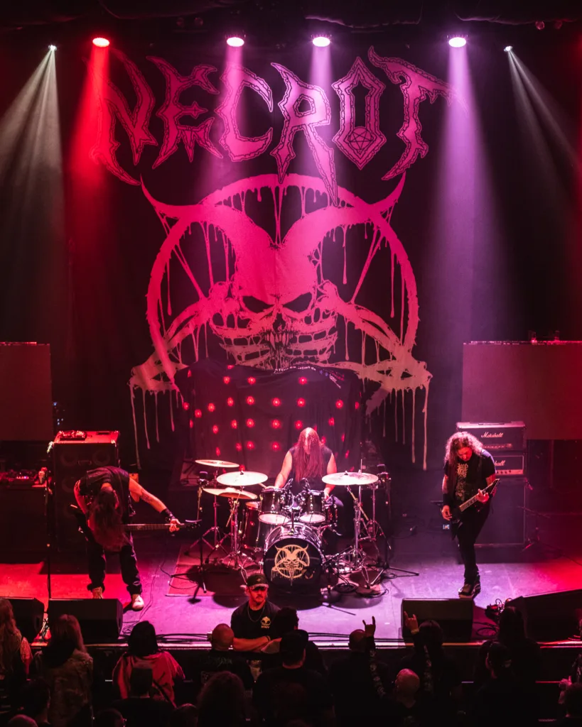 Necrot, May 20, 2026, Oriental Theater, Denver, CO. Photo by Mitch Kline.