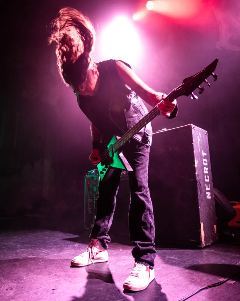 Necrot, May 20, 2026, Oriental Theater, Denver, CO. Photo by Mitch Kline.