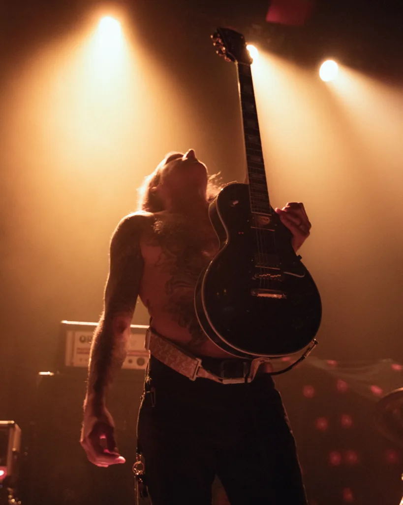Nate Garrett, Spirit Adrift, May 20, 2026, Oriental Theater, Denver, CO. Photo by Mitch Kline.