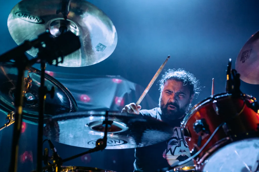 Michael Arellano, Spirit Adrift, May 20, 2026, Oriental Theater, Denver, CO. Photo by Mitch Kline.