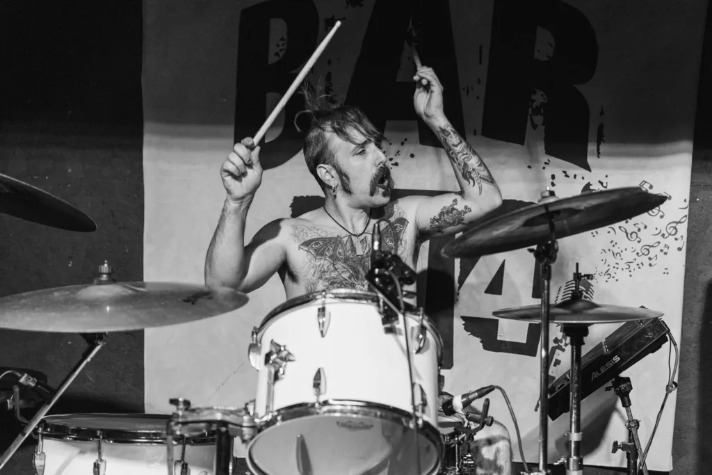 Michael Honiotes, Hashtronaut, June 30, 2026, Bar 404, Denver, CO. Photo by Mitch Kline.