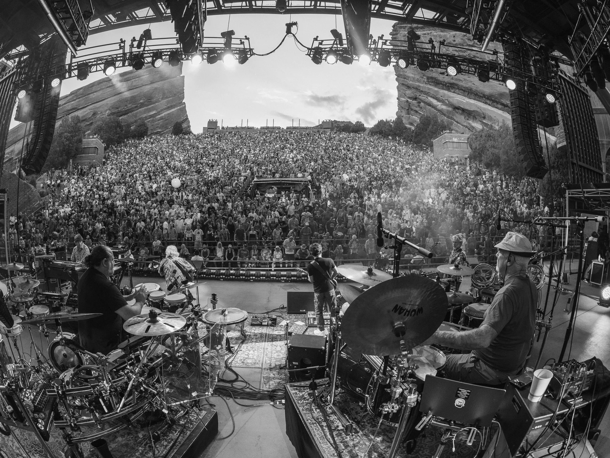 The String Cheese Incident, July 17, 2026, Red Rocks Amphitheatre, Morrison, CO. Photo by Mitch Kline.