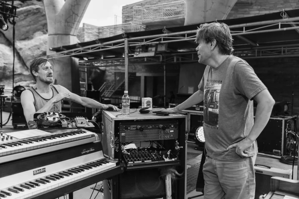 Kyle Hollingsworth, The String Cheese Incident, July 17, 2026, Red Rocks Amphitheatre, Morrison, CO. Photo by Mitch Kline.
