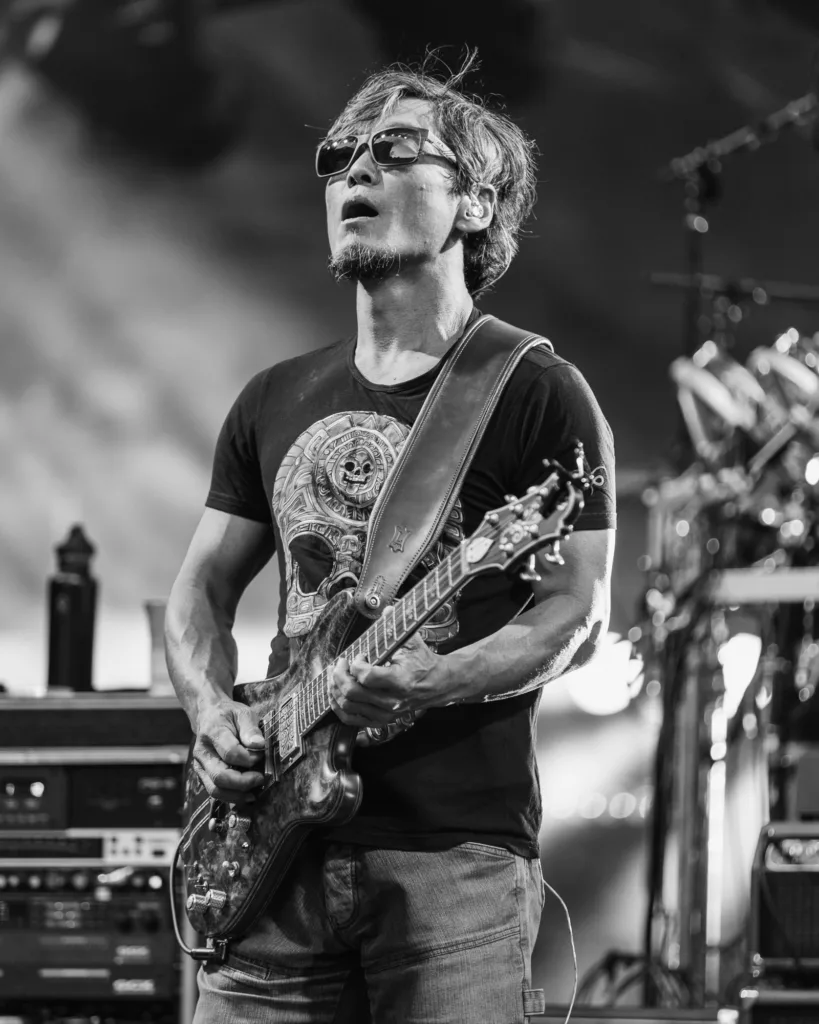 Michael Kang, The String Cheese Incident, July 17, 2026, Red Rocks Amphitheatre, Morrison, CO. Photo by Mitch Kline.